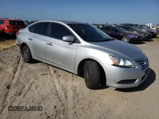 2014 Nissan Sentra S with VIN 3N1AB7AP4EY243152, listed as a Copart auction lot 55482895 with 143,998 mi miles and Salvage Title. Bid and sale history available at DreamBid. Image 4.
