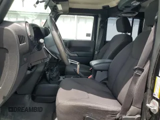2013 Jeep Wrangler Unlimited Sport with VIN 1C4BJWDG0DL560265, listed as a Copart auction lot 58444045 with 111,354 mi miles and Salvage title. Bid and sale history available at DreamBid. Image 7.