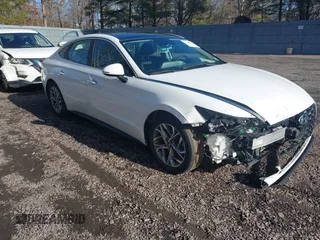2020 Hyundai Sonata SEL z VIN 5NPEF4JA3LH029325, wystawiony jako IAAI lot #41575281 z przebiegiem 134 401 mil mil oraz . Historia ofert i sprzedaży dostępna na DreamBid. Obrazek 1.