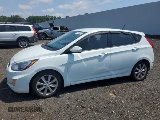 2012 Hyundai Accent SE with VIN KMHCU5AEXCU023707, listed as a Copart auction lot 63158265 with 204,522 mi miles and Clean title. Bid and sale history available at DreamBid. Image 1.