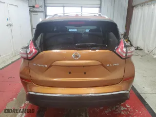 2016 Nissan Murano SL with VIN 5N1AZ2MH1GN118279, listed as a Copart auction lot 43074435 with 165,616 mi miles and Clean Title. Bid and sale history available at carsss.com. Image 6.