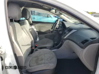2017 Hyundai Accent SE with VIN KMHCT4AE1HU289136, listed as a Copart auction lot 49955455 with 176,800 mi miles and Salvage Title. Bid and sale history available at carsss.com. Image 7.