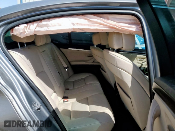 2011 BMW 5 Series 535i xDrive with VIN WBAFU7C56BC777571, listed as a Copart auction lot 52765755 with 103,277 mi miles and Salvage Title. Bid and sale history available at carsss.com. Image 10.