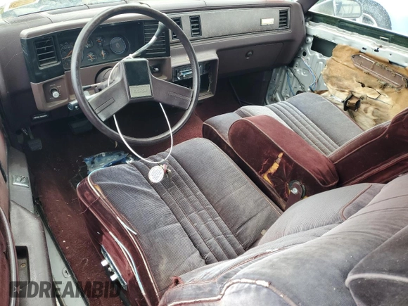 1986 Chevrolet Monte Carlo Sport SS с VIN 1G1GZ37H0GR172416, выставлен на аукционе Copart как лот 52832965 с пробегом 53 644 миль миль и Чистый • Clean title. История ставок и продаж доступна на DreamBid. Изображение 8.