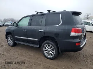 2015 Lexus LX 570 with VIN JTJHY7AX7F4184982, listed as a Copart auction lot 83942454 with 140,524 mi miles and Salvage Title. Bid and sale history available at DreamBid. Image 2.
