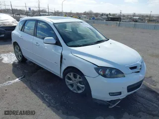 2008 Mazda Mazda3 s Grand Touring with VIN JM1BK343581834456, listed as a IAAI auction lot 41511870 with 135,619 mi miles. Bid and sale history available at carsss.com. Image 1.