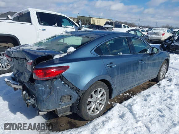 2016 Mazda 6 i Sport with VIN JM1GJ1U5XG1416911, listed as a IAAI auction lot 41562190 with 101,427 mi miles and . Bid and sale history available at DreamBid. Image 4.