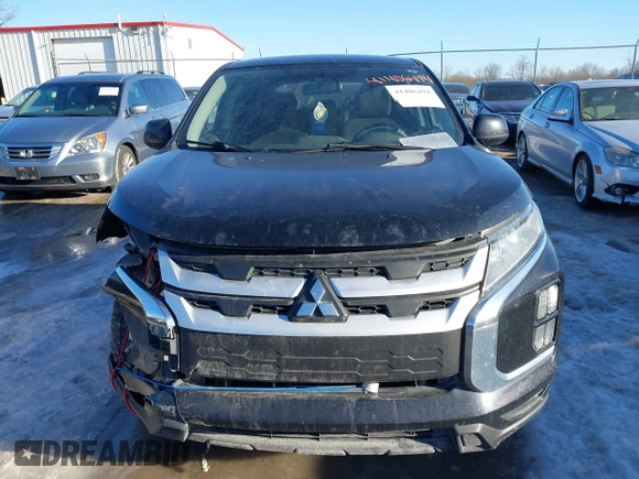 2020 Mitsubishi Outlander Sport ES 2.0 with VIN JA4AR3AU2LU013109, listed as a IAAI auction lot 41406494 with 160,936 mi miles. Bid and sale history available at carsss.com. Image 12.