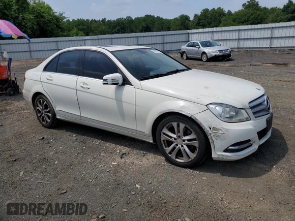 2012 Mercedes-Benz C 300 Sport with VIN WDDGF8BB7CR193120, listed as a Copart auction lot 62229155 with 171,615 mi miles and Clean title. Bid and sale history available at DreamBid. Image 4.