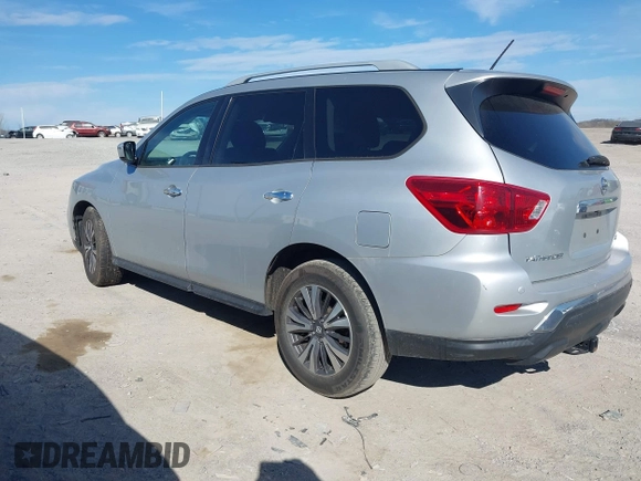 2017 Nissan Pathfinder S with VIN 5N1DR2MN0HC664992, listed as a IAAI auction lot 41629240 with 150,896 mi miles and . Bid and sale history available at DreamBid. Image 3.