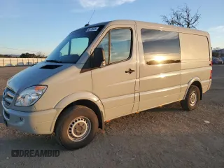 2013 Mercedes-Benz Sprinter Cargo with VIN WD3PE7CC6D5805910, listed as a Copart auction lot 88170325 with 72,581 mi miles and Salvage Title. Bid and sale history available at carsss.com. Image 1.