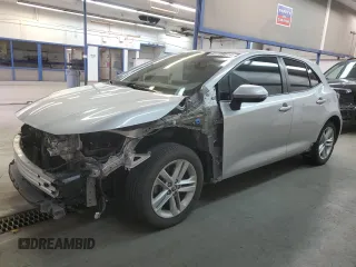 2020 Toyota Corolla Hatchback SE with VIN JTND4RBE1L3082953, listed as a Copart auction lot 81199814 with 53,395 mi miles and Salvage Title. Bid and sale history available at carsss.com. Image 1.