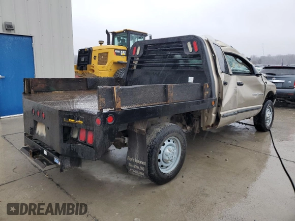 2003 Dodge Ram 2500 ST with VIN 3D7KU28C03G790638, listed as a Copart auction lot 43267515 with 198,918 mi miles and Non Repairable. Bid and sale history available at carsss.com. Image 3.