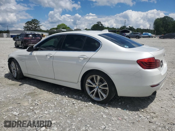 2014 BMW 5 Series 535i z VIN WBA5B1C5XED482728, wystawiony jako Copart lot #56638715 z przebiegiem 140 566 mil mil oraz Szkoda całkowita • Salvage title. Historia ofert i sprzedaży dostępna na DreamBid. Obrazek 2.
