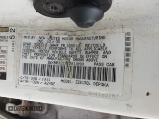 2007 Toyota Corolla CE с VIN 1NXBR32EX7Z811893, выставлен на аукционе IAAI как лот 42274144 с пробегом 299 999 миль миль и . История ставок и продаж доступна на DreamBid. Изображение 9.
