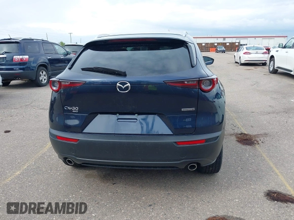 2024 Mazda CX-30 S Select Sport with VIN 3MVDMBBM3RM655084, listed as a IAAI auction lot 42213293 with 27,187 mi miles and . Bid and sale history available at carsss.com. Image 16.