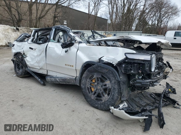 2023 Rivian R1S Adventure with VIN 7PDSGABA7PN014807, listed as a Copart auction lot 53907365 with 0 mi miles and Salvage Title. Bid and sale history available at carsss.com. Image 4.