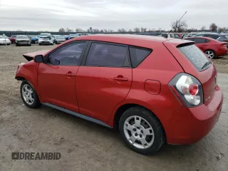 2009 Pontiac Vibe w/1SB with VIN 5Y2SP67049Z444536, listed as a Copart auction lot 44020383 with 0 mi miles and Non Repairable. Bid and sale history available at carsss.com. Image 2.