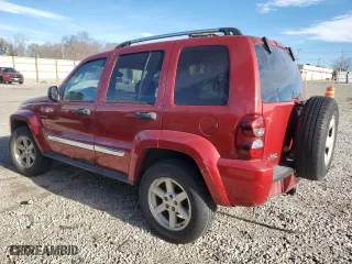 2005 Jeep Liberty Limited with VIN 1J8GL58K05W644703, listed as a Copart auction lot 81973854 with 0 mi miles and Non Repairable. Bid and sale history available at carsss.com. Image 2.