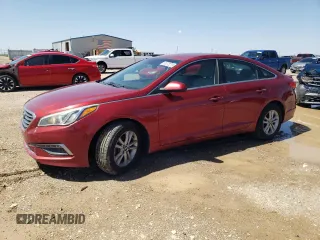 2015 Hyundai Sonata SE with VIN 5NPE24AF5FH257029, listed as a Copart auction lot 51072275 with 124,714 mi miles and Salvage Title. Bid and sale history available at DreamBid. Image 1.