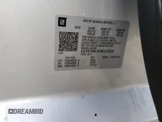 2018 Cadillac Escalade Luxury z VIN 1GYS3BKJ0JR372219, wystawiony jako Copart lot #54104855 z przebiegiem 69 347 mil mil oraz Szkoda całkowita • Salvage title. Historia ofert i sprzedaży dostępna na DreamBid. Obrazek 13.