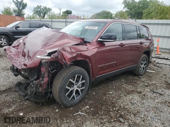 2023 Jeep Grand Cherokee Limited with VIN 1C4RJKBG0P8832220, listed as a Copart auction lot 58559685 with Not provided miles and Salvage title. Bid and sale history available at DreamBid. Image 1.