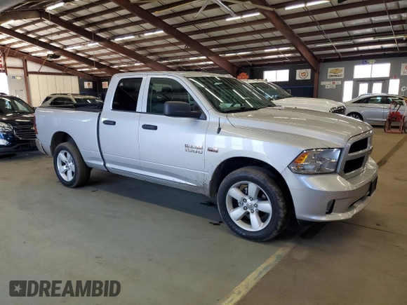 2016 Ram 1500 Tradesman with VIN 1C6RR7FT1GS173846, listed as a Copart auction lot 52385595 with 93,988 mi miles and Salvage title. Bid and sale history available at DreamBid. Image 4.