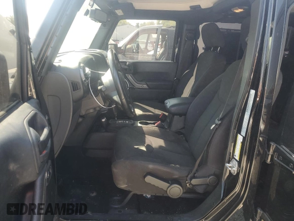 2018 Jeep Wrangler JK Unlimited Sport S with VIN 1C4BJWDG4JL810926, listed as a Copart auction lot 72987394 with 72,213 mi miles and Salvage Title. Bid and sale history available at carsss.com. Image 7.