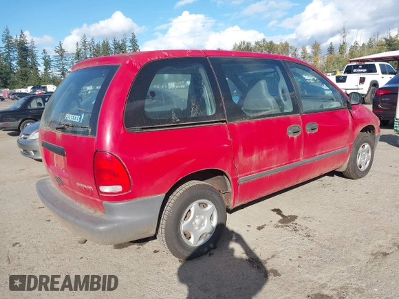 1999 Dodge Caravan with VIN 2B4FP2538XR373885, listed as a IAAI auction lot 40598760 with 218,089 mi miles and . Bid and sale history available at DreamBid. Image 4.