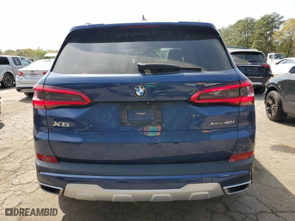 2019 BMW X5 xDrive40i with VIN 5UXCR6C54KLL10598, listed as a Copart auction lot 50875515 with 49,123 mi miles and Salvage Title. Bid and sale history available at carsss.com. Image 6.