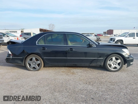 2005 Lexus LS 430 with VIN JTHBN36F155019723, listed as a IAAI auction lot 41897964 with 115,995 mi miles and . Bid and sale history available at DreamBid. Image 13.