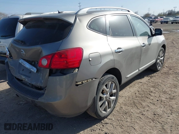 2013 Nissan Rogue S with VIN JN8AS5MT0DW532615, listed as a IAAI auction lot 41753194 with 161,910 mi miles and . Bid and sale history available at DreamBid. Image 4.
