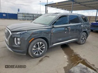 2020 Hyundai Palisade SEL with VIN KM8R24HE5LU166600, listed as a Copart auction lot 62900555 with 23,500 mi miles and Salvage title. Bid and sale history available at DreamBid. Image 1.