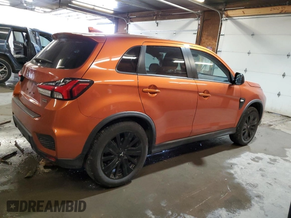 2024 Mitsubishi Outlander Sport S with VIN JA4ARUAU1RU019093, listed as a Copart auction lot 49048415 with 2,851 mi miles and Salvage Title. Bid and sale history available at carsss.com. Image 3.