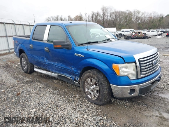 2011 Ford F-150 XL with VIN 1FTFW1EF0BFA37402, listed as a IAAI auction lot 41622872 with 212,279 mi miles. Bid and sale history available at carsss.com. Image 1.