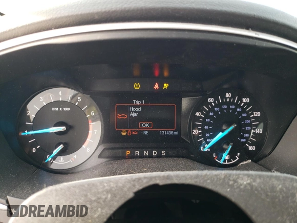 2015 Ford Fusion SE with VIN 3FA6P0H96FR268588, listed as a Copart auction lot 55113685 with 131,436 mi miles and Salvage Title. Bid and sale history available at DreamBid. Image 9.