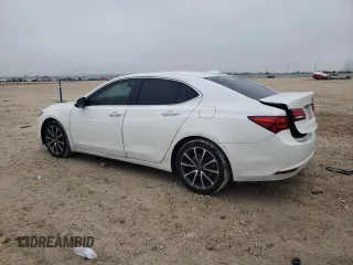 2015 Acura TLX V6 Tech with VIN 19UUB3F5XFA001483, listed as a Copart auction lot 42386515 with 135,582 mi miles and Salvage Title. Bid and sale history available at carsss.com. Image 2.
