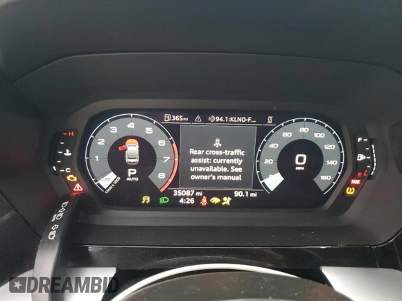 2023 Audi A3 Premium z VIN WAUAUDGY5PA114749, wystawiony jako Copart lot #42438705 z przebiegiem 35 087 mil mil oraz Szkoda całkowita • Salvage title. Historia ofert i sprzedaży dostępna na DreamBid. Obrazek 9.