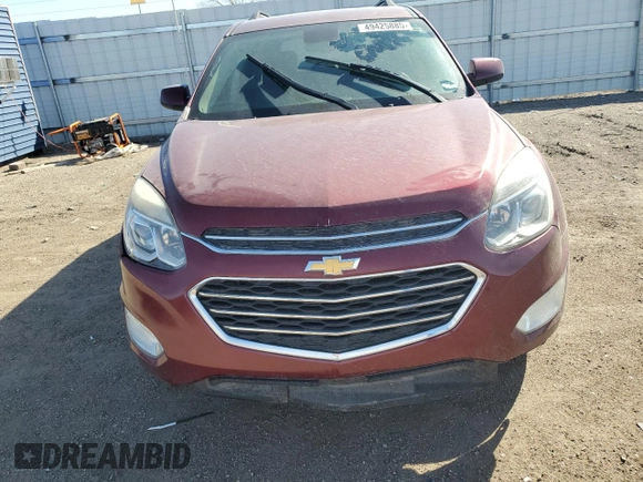 2017 Chevrolet Equinox LT with VIN 2GNALCEK5H1599038, listed as a Copart auction lot 49425885 with 144,310 mi miles and Salvage Title. Bid and sale history available at carsss.com. Image 5.