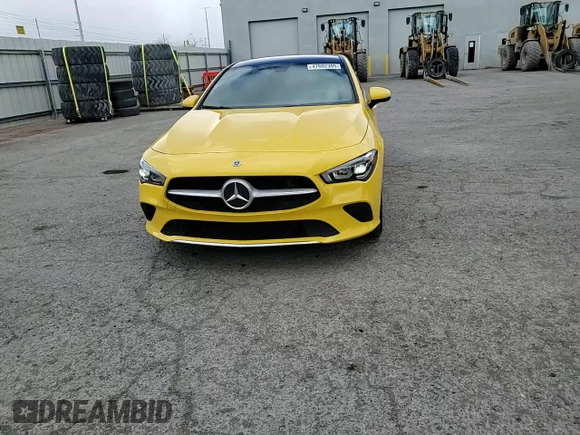 2020 Mercedes-Benz CLA 250 with VIN WDD5J4HB8LN038332, listed as a Copart auction lot 47602305 with 81,947 mi miles and Salvage title. Bid and sale history available at DreamBid. Image 13.