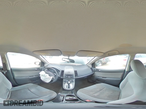 2012 Nissan Sentra SR with VIN 3N1AB6AP7CL776584, listed as a Copart auction lot 59585435 with 121,660 mi miles and Salvage title. Bid and sale history available at DreamBid. Image 14.