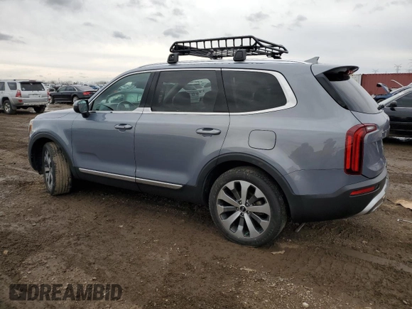 2020 Kia Telluride EX z VIN 5XYP34HC6LG082455, wystawiony jako Copart lot #51574195 z przebiegiem 133 653 mil mil oraz Szkoda całkowita • Salvage title. Historia ofert i sprzedaży dostępna na DreamBid. Obrazek 2.