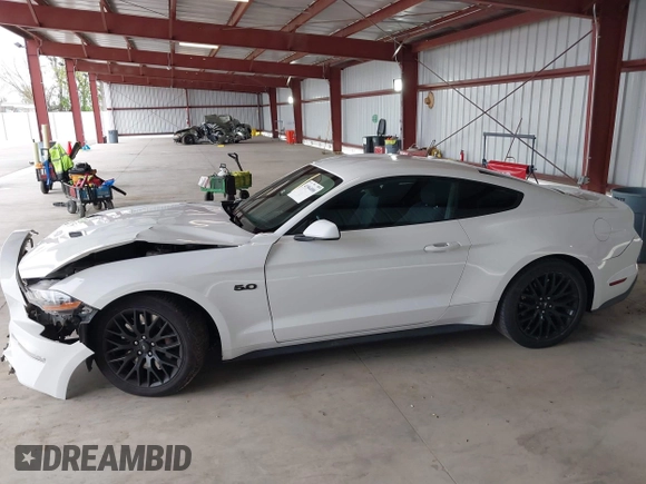 2019 Ford Mustang GT with VIN 1FA6P8CF4K5122361, listed as a IAAI auction lot 41964006 with 67,185 mi miles. Bid and sale history available at carsss.com. Image 14.