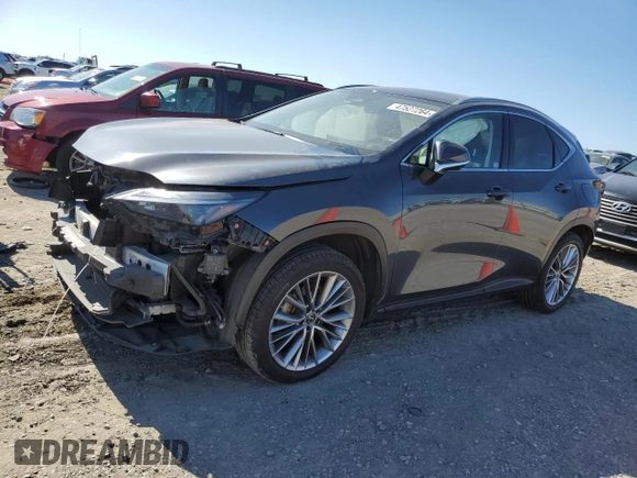 2022 Lexus NX with VIN JTJHKCEZ2N5000126, listed as a Copart auction lot 47527264 with Not Provided miles and Salvage Title. Bid and sale history available at carsss.com. Image 1.