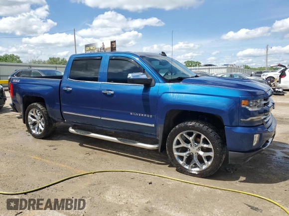 2016 Chevrolet Silverado 1500 LTZ with VIN 3GCUKSEC8GG112626, listed as a Copart auction lot 46420865 with 158,469 mi miles and Salvage Title. Bid and sale history available at carsss.com. Image 4.