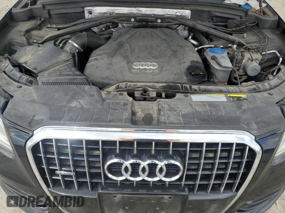 2014 Audi Q5 Premium Plus with VIN WA1CMAFP0EA079029, listed as a Copart auction lot 51653925 with 121,047 mi miles and Salvage title. Bid and sale history available at DreamBid. Image 14.