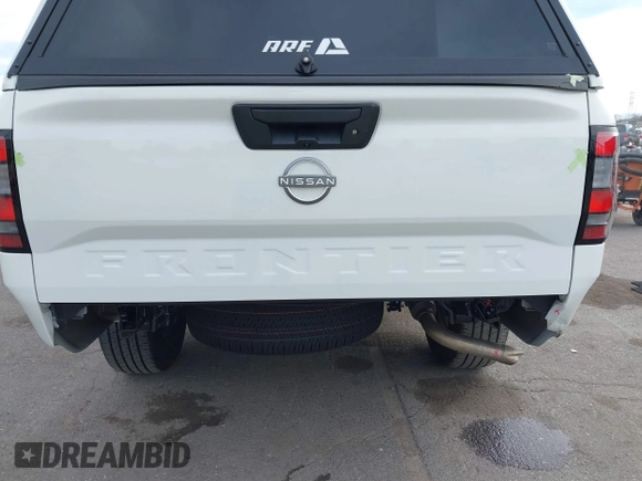 2024 Nissan Frontier S with VIN 1N6ED1CL9RN670598, listed as a IAAI auction lot 41606152 with 1,172 mi miles and . Bid and sale history available at DreamBid. Image 6.