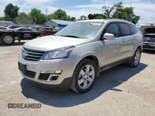 2016 Chevrolet Traverse LT z VIN 1GNKRGKD4GJ265507, wystawiony jako Copart lot #56642665 z przebiegiem 78 447 mil mil oraz Szkoda całkowita • Salvage title. Historia ofert i sprzedaży dostępna na DreamBid. Obrazek 1.