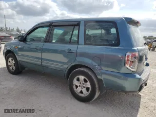 2007 Honda Pilot LX with VIN 5FNYF28117B034129, listed as a Copart auction lot 53350825 with 269,986 mi miles and Salvage Title. Bid and sale history available at carsss.com. Image 2.