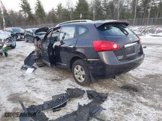 2015 Nissan Rogue Select S with VIN JN8AS5MV9FW250123, listed as a IAAI auction lot 41330284 with 186,510 mi miles. Bid and sale history available at carsss.com. Image 3.
